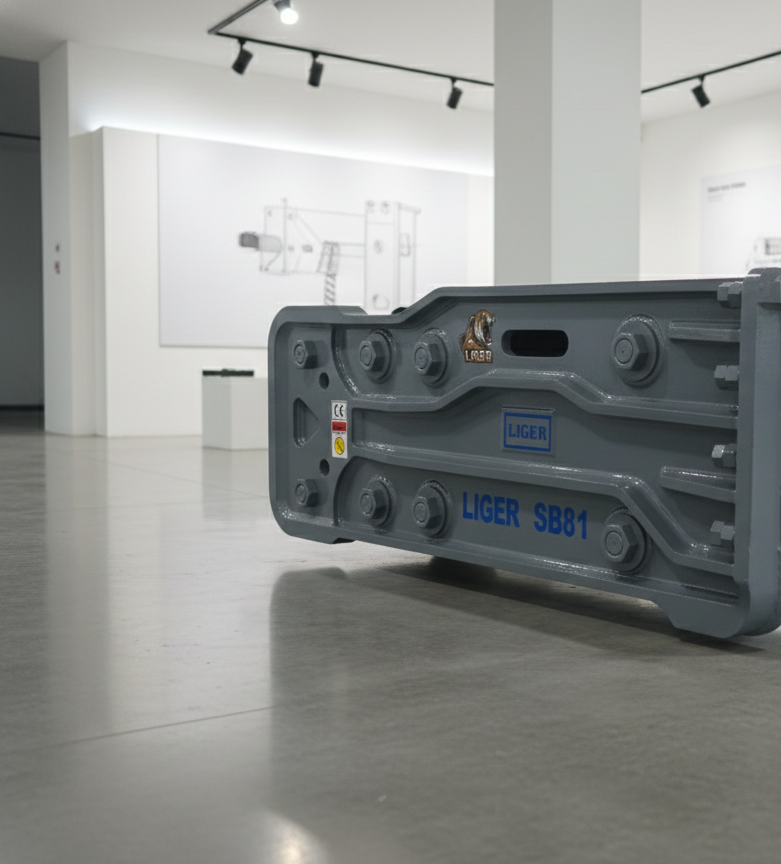 Liger SB81 Hydraulic Rock Breaker for 20+ Ton Excavator